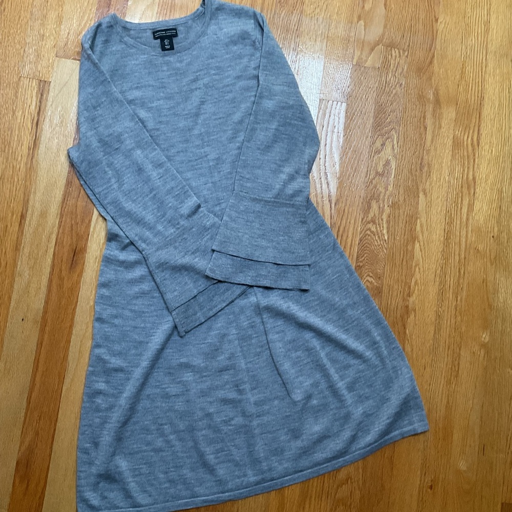 Adrienne Vittadini size L merino wool dress